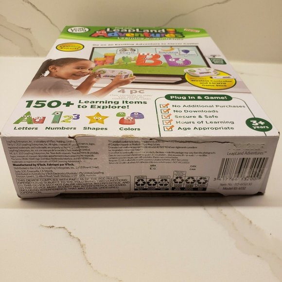 Leap Frog LeapLand Adventures Learning Video Game letters numbers shapes colors - Picture 3 of 9